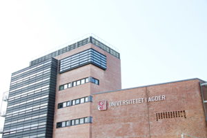 Photo of the main buildings at UiA's Campus Kristiansand
